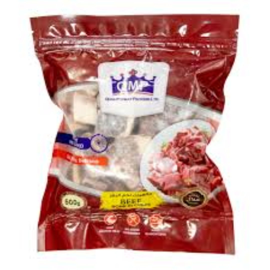 QMP BEEF BONE IN CUBES 500G